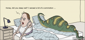 Commotion in the bed