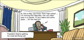 Obama getting his most terrifying call
