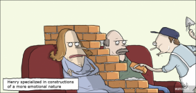 Build a wall between us, Henry