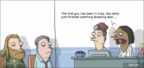 Traumatized men