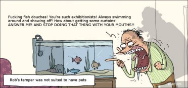 Rob shouldn't have pets