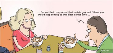 Message from the barista