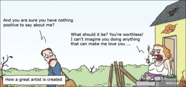 How a great artist is created