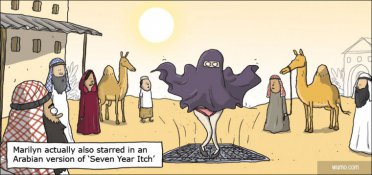 Marilyn in an arabian version