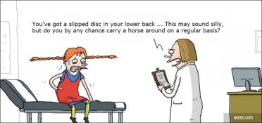 Pippi and her back problems