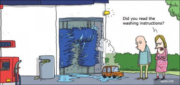 Washing instructions