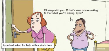 Stuck door