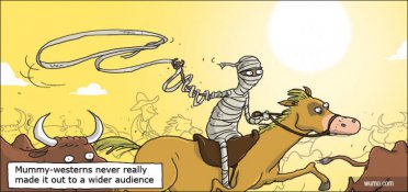 The mummy meets the wild west