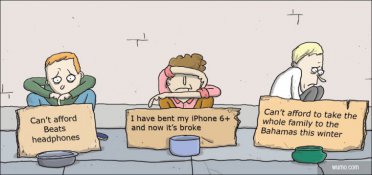 First world problems