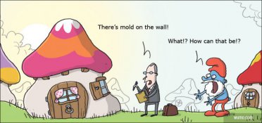 Smurf building code violation