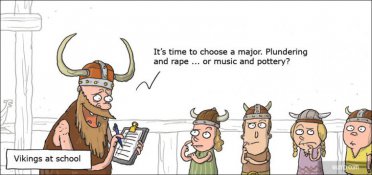 Vikings at school