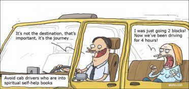 Spiritual cab driver