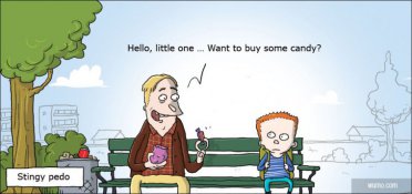 Stingy pedo