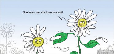 She loves me ...