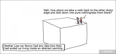 Living in an abstract painting
