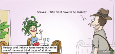 Indiana Jones on a blind date