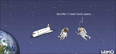 Space in space