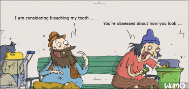 Bum bleaching