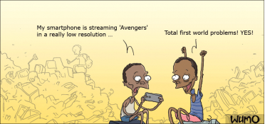 First world problems in the third world!