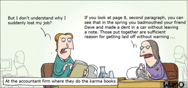 Karma is a bitch
