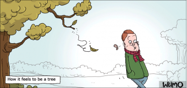 How it feels to be a tree