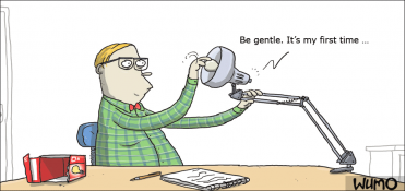 Be gentle.
