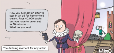 The defining moment for any artist