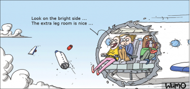 Free extra leg room!