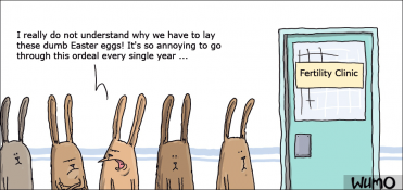 Easter bunnies rebel!