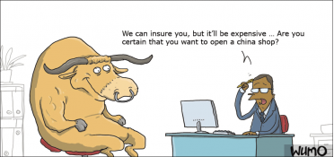 A bull in a china shop